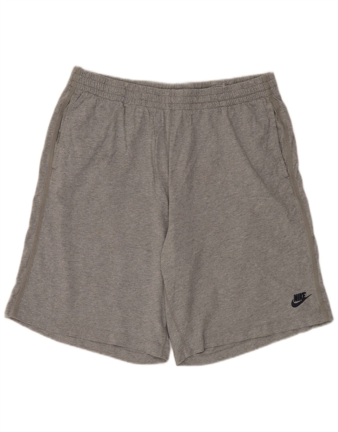 Nike - Pantalones cortos deportivos para hombre, talla 2XL, algodón gris