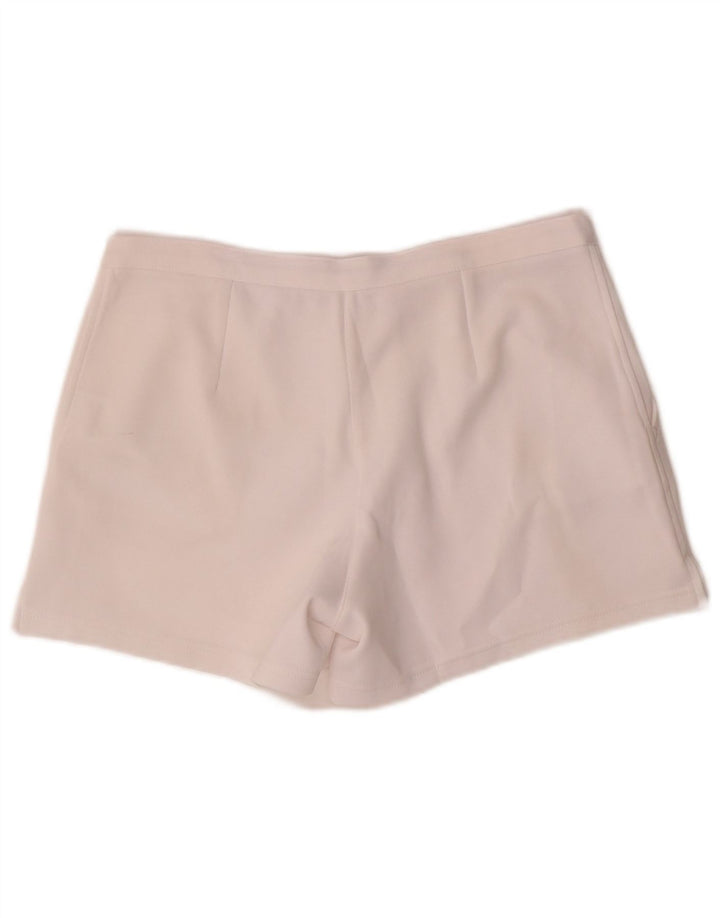 Shorts Mujer Sergio Tacchini Medium W30 Poliéster Blanco