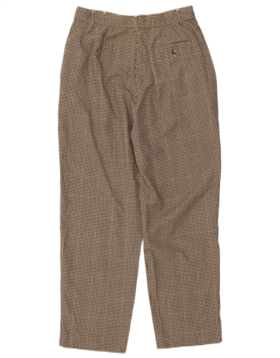 Izod Pantalones casuales de ajuste holgado para mujer US 12 grande W30 L28 poliéster beige