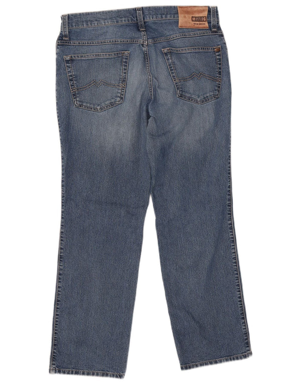 Mustang Vaqueros Slim Tramper para Hombre W34 L30 Azul