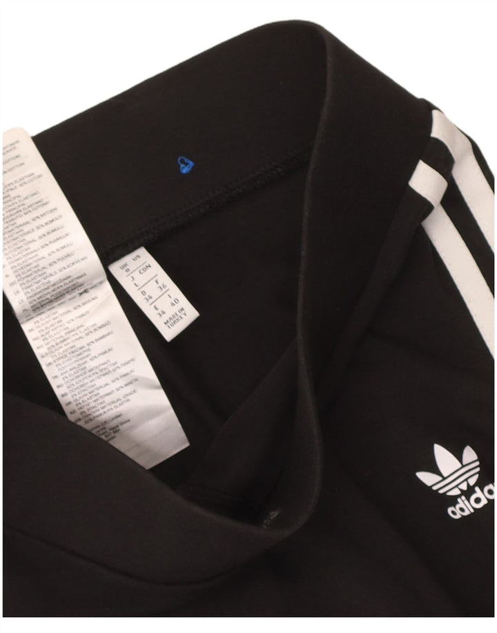 Adidas Leggings para mujer Reino Unido 8 Pequeño Algodón Negro