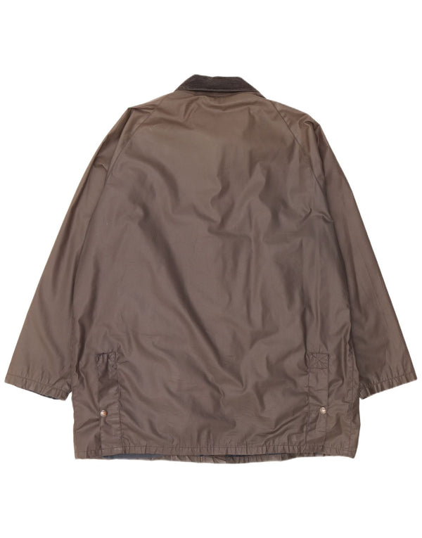 Conbipel Chaqueta de algodón encerado para hombre UK 42 XL Poliéster caqui