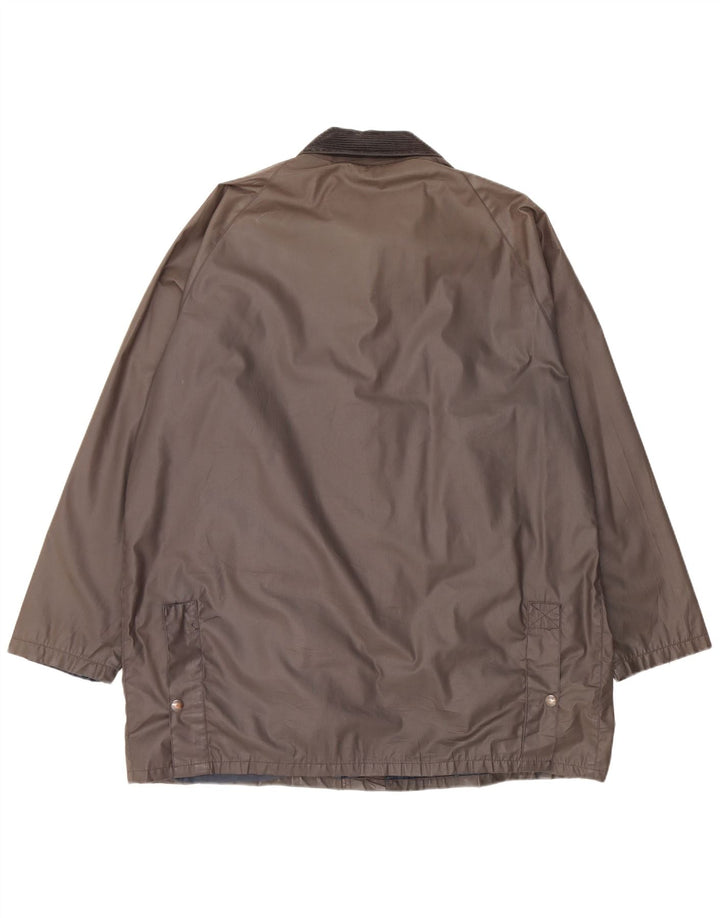 Conbipel Chaqueta de algodón encerado para hombre UK 42 XL Poliéster caqui