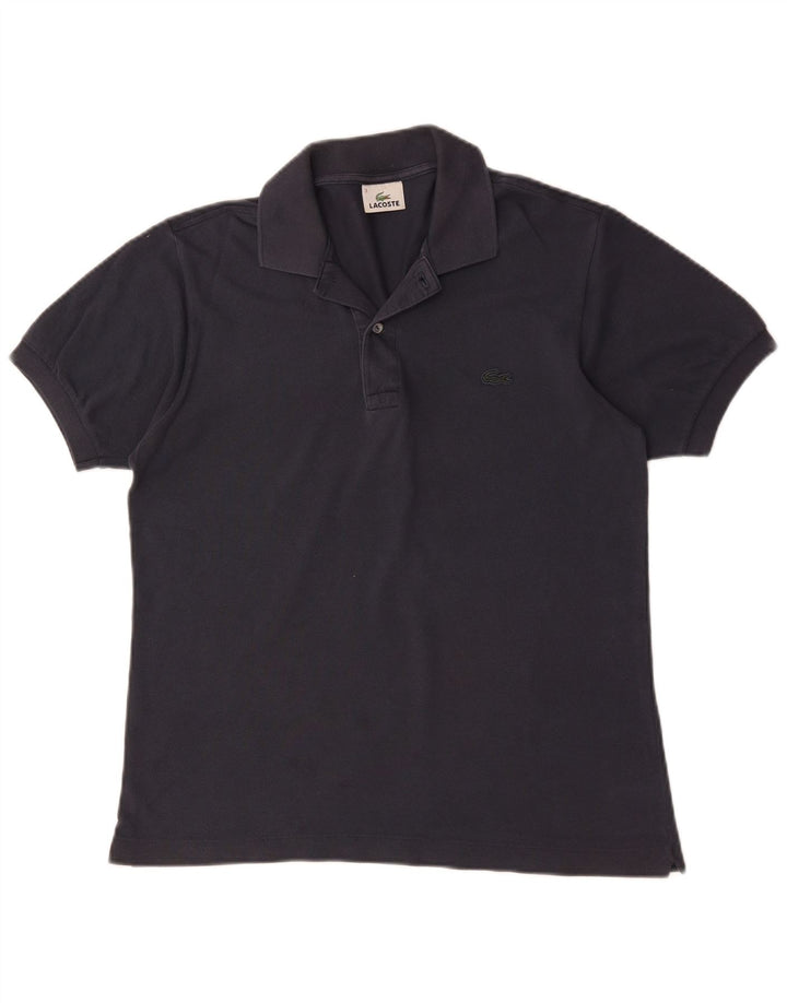 LACOSTE Polo para hombre talla 3 pequeño algodón gris