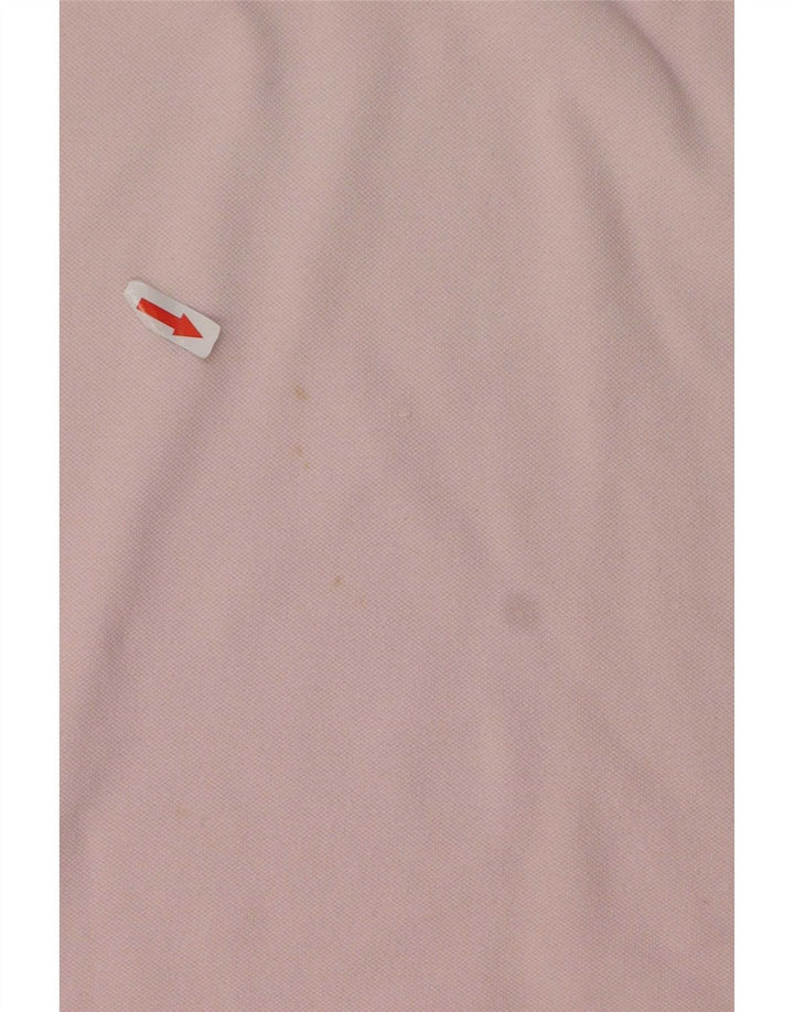 Fred Perry Polo De Hombre De Algodón A Rayas Rosa Grande