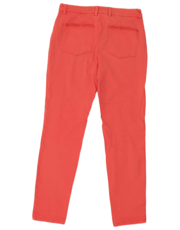 Boden Pantalones chinos ajustados para mujer UK 8 Small W28 L28 Algodón rojo