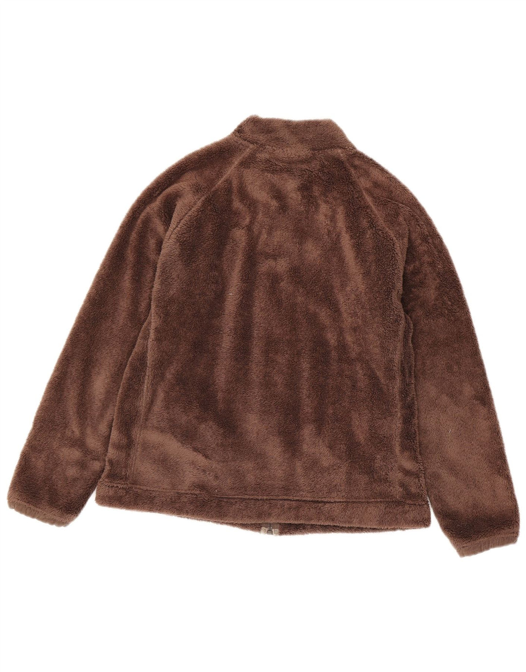 Weird Fish Chaqueta polar para mujer UK 46 Large Marrón Poliéster