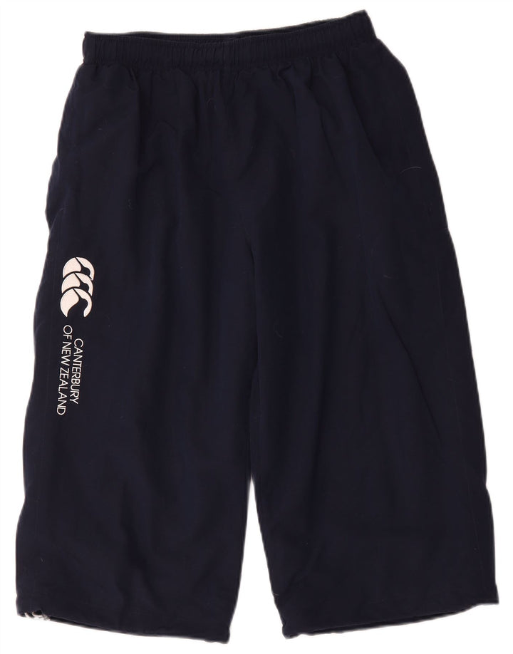 Canterbury Bermudas gráficas para hombre Pantalones cortos deportivos Poliéster azul marino medio