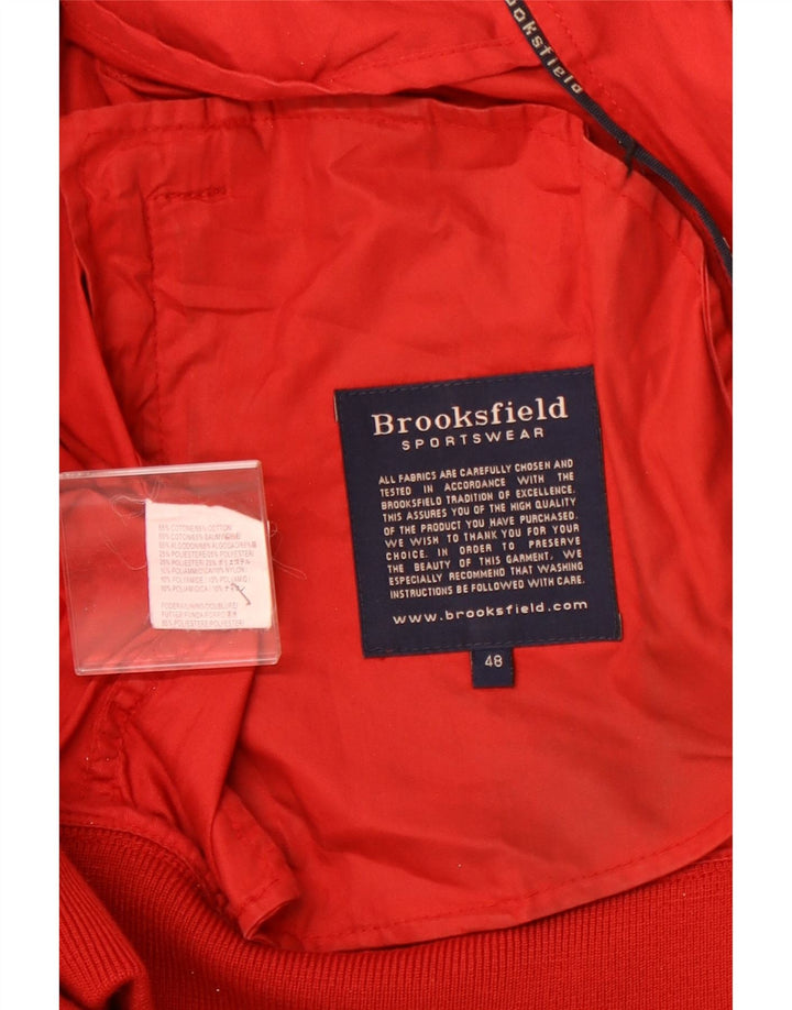 BROOKSFIELD Chaqueta bomber para mujer IT 48 XL Algodón rojo