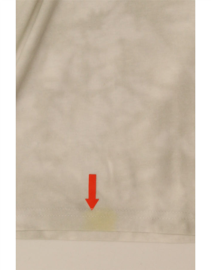 Champion Camiseta para hombre Top Large White Tie Dye Cotton