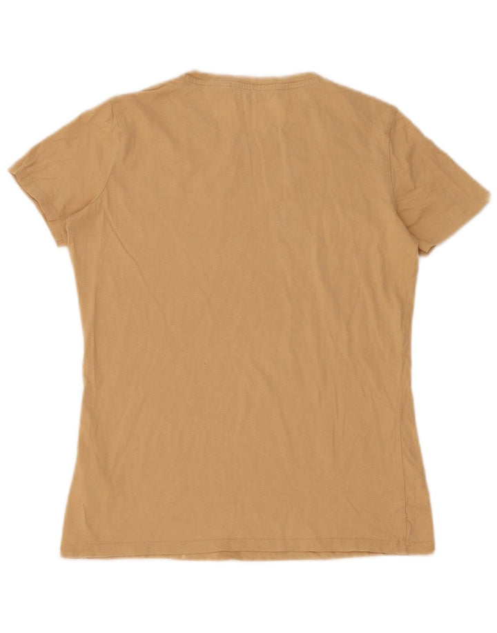 Guess Camiseta Mujer Top UK 12 Medium Beige Algodón