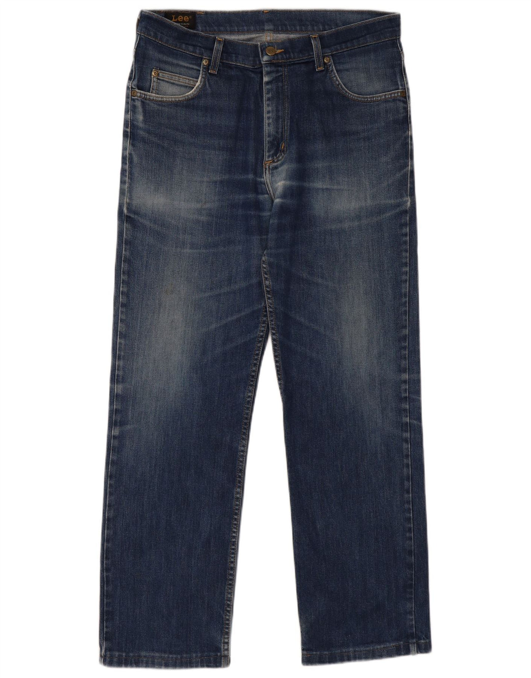 Vaqueros rectos Lee para hombre W34 L30 Algodón azul