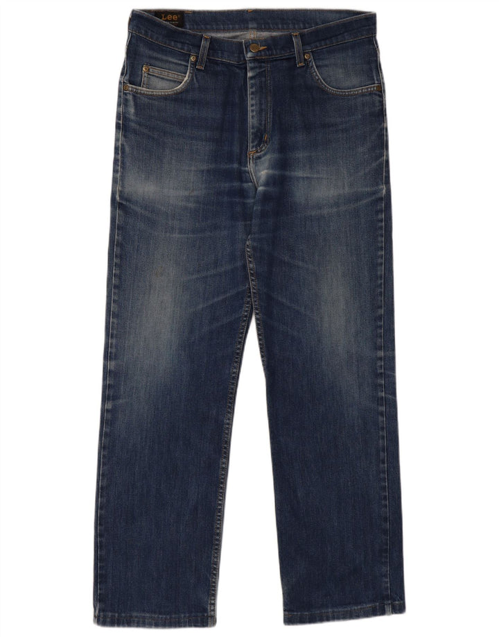 Vaqueros rectos Lee para hombre W34 L30 Algodón azul