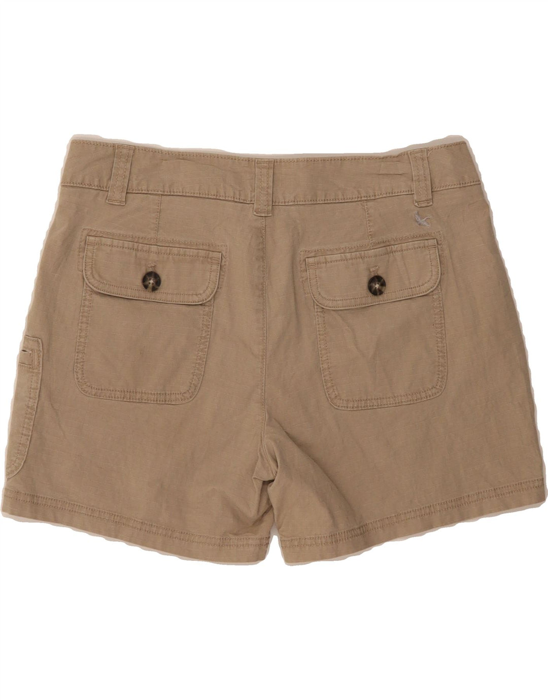 EDDIE BAUER Womens Cargo Shorts US 8 Medium W32 Beige Cotton Vintage Eddie Bauer and Second-Hand Eddie Bauer from Messina Hembry 