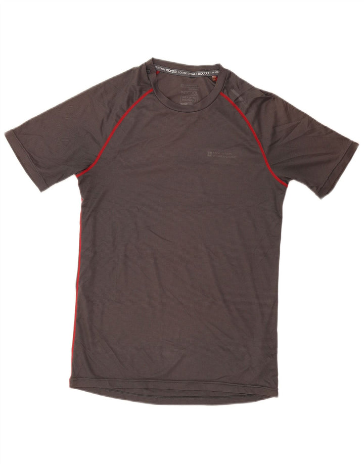 MOUNTAIN WAREHOUSE Camiseta para hombre Top Small Grey Check