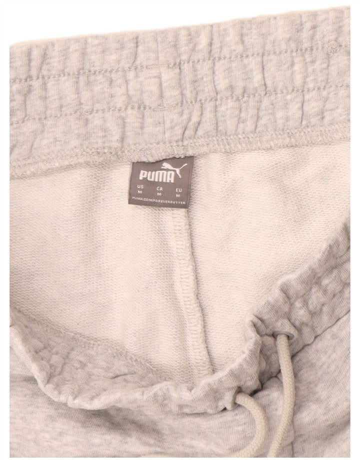 Puma - Pantalones cortos deportivos para mujer, talla 40, color gris medio