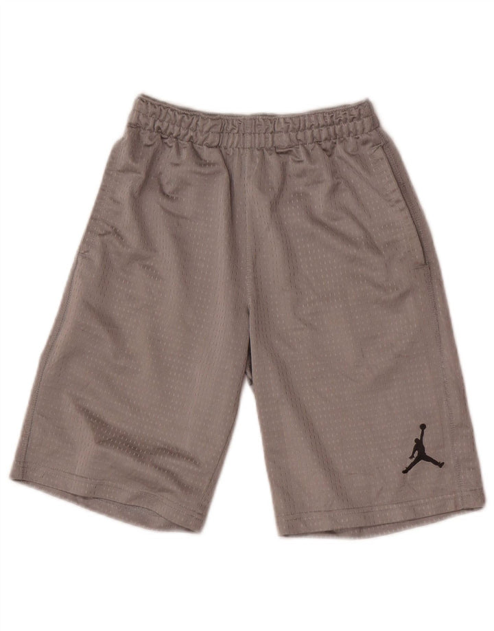 Jordan Shorts deportivos para niño 8-9 años Pequeño Gris Poliéster