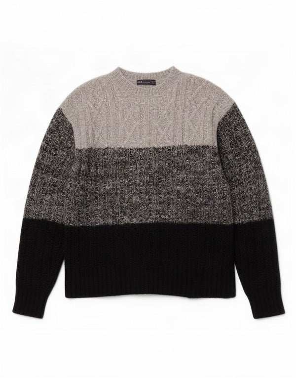 Marks & Spencer - Jersey de cuello redondo para mujer, talla 40, color gris medio