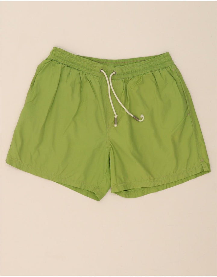 MASSIMO DUTTI Mens Swimming Shorts XL  Green Polypeptide Vintage Massimo Dutti and Second-Hand Massimo Dutti from Messina Hembry 