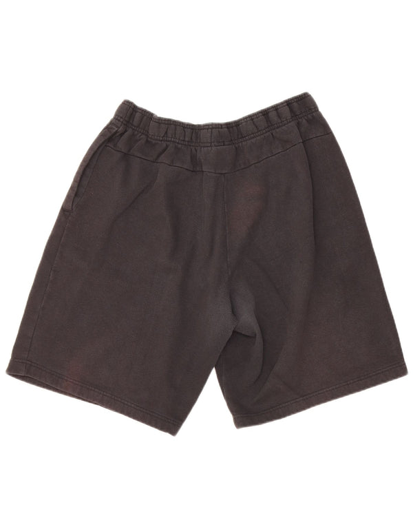 Adidas Pantalones cortos deportivos gráficos para hombre Algodón negro mediano