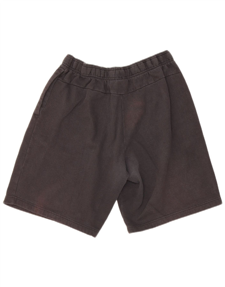 Adidas Pantalones cortos deportivos gráficos para hombre Algodón negro mediano