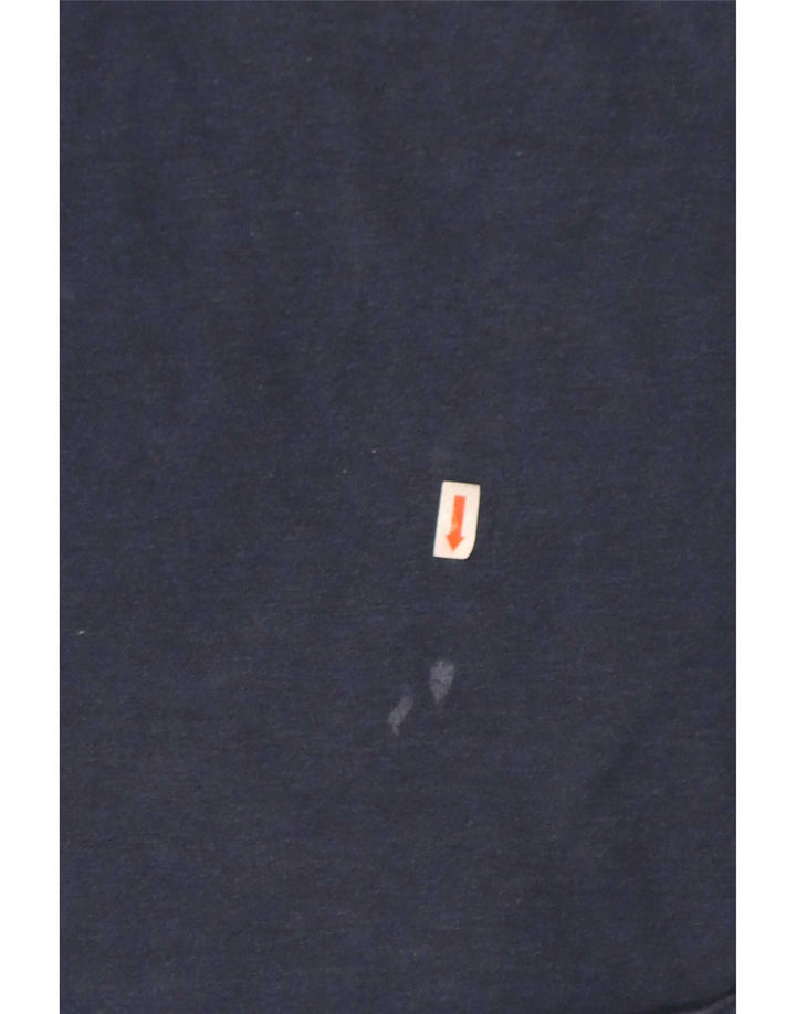 Camiseta Superdry Graphic Manga Larga Azul Marino Mediano