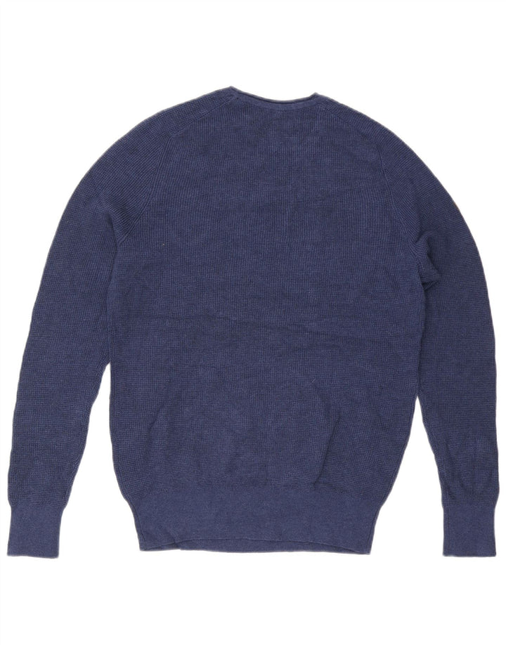 Superdry Jersey De Cuello Redondo Para Hombre XL Viscosa Azul Marino
