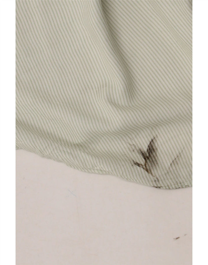 Marks & Spencer Camisa tipo jersey para mujer UK 6 XS Viscosa a rayas verdes