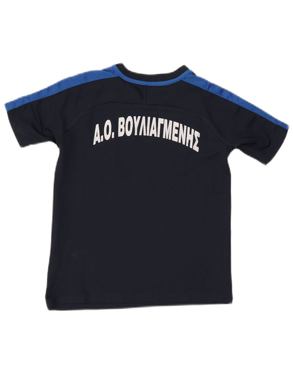 Nike Camiseta gráfica para niños 7-8 años XS Azul marino Colorblock