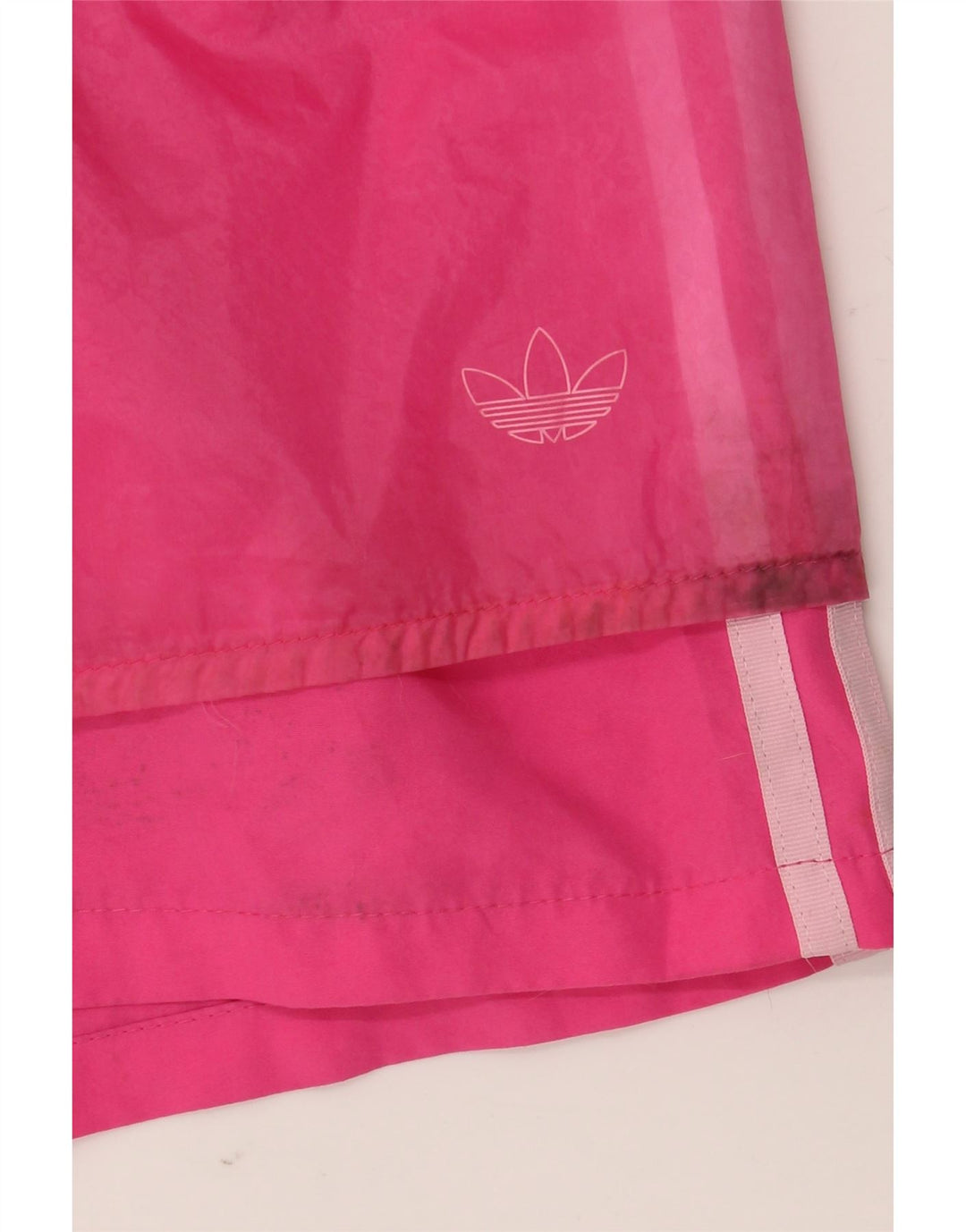 Adidas Pantalones cortos deportivos para mujer UK 12 Poliéster rosa medio