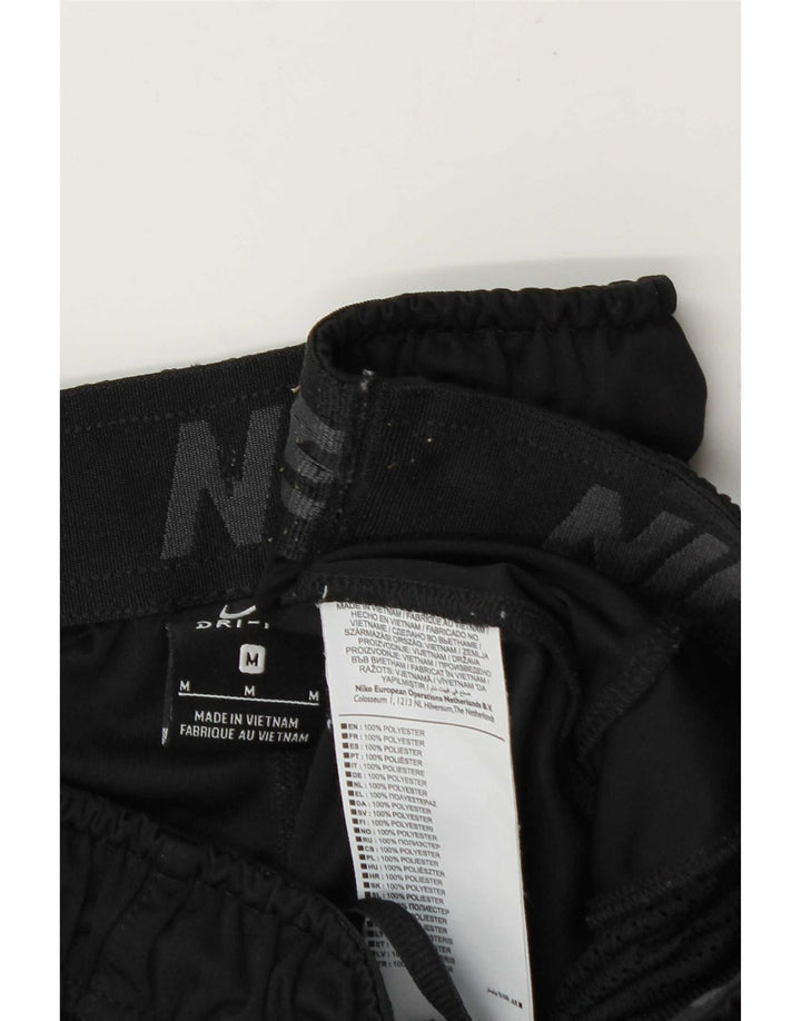 Pantalones cortos deportivos Nike Dri Fit para hombre Poliéster negro mediano