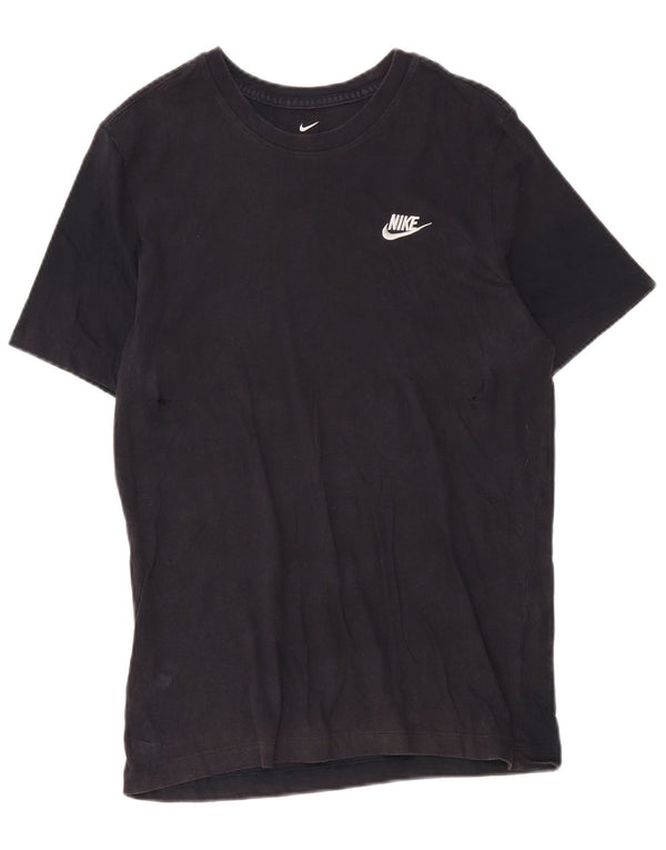 Camiseta Nike Hombre Top Medium Azul Marino Algodón