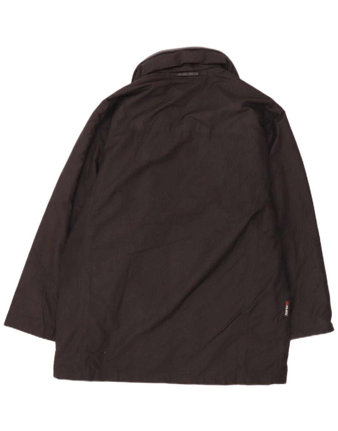 Musto Chaqueta Parka Con Capucha Para Hombre UK 38 Medium Negro Poliéster