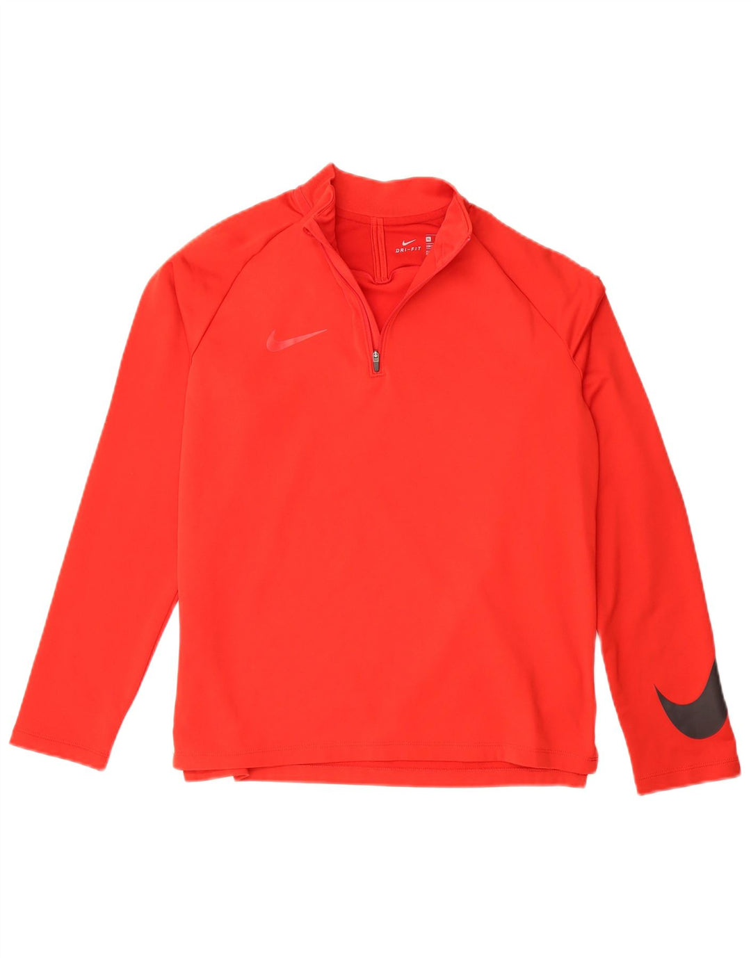NIKE Boys Dri Fit Graphic Pullover Tracksuit Top 13-14 Years XL Red