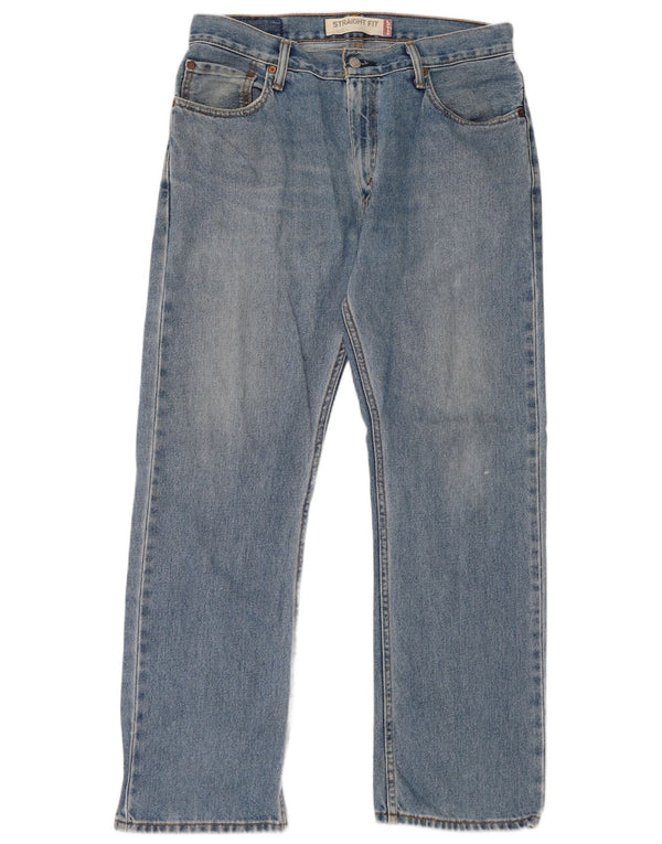 Levi's Jeans rectos 505 para hombre W33 L30 Algodón azul