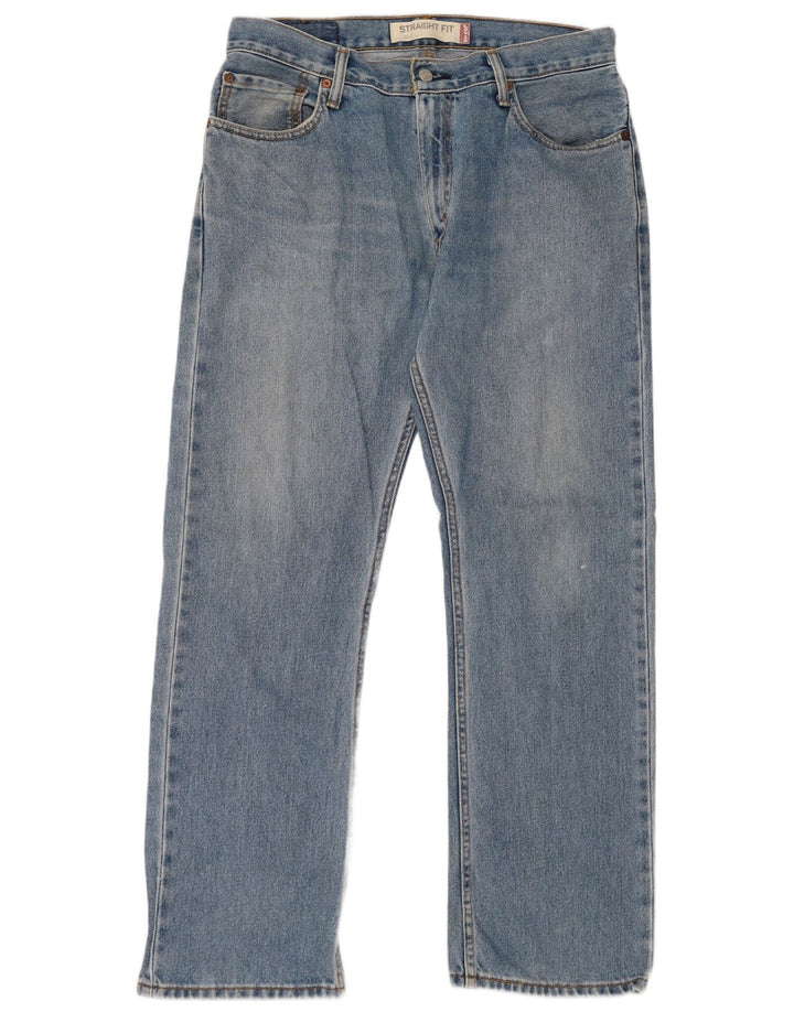Levi's Jeans rectos 505 para hombre W33 L30 Algodón azul