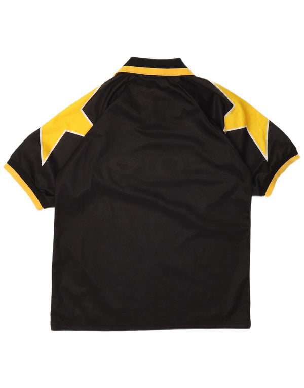 Kappa Camiseta de fútbol Juventus 1995-1996 para hombre, talla grande, color negro, deportiva