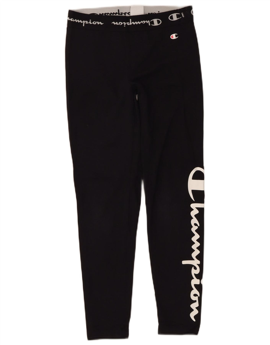 CHAMPION Leggings gráficos para mujer UK 4 XS Algodón negro