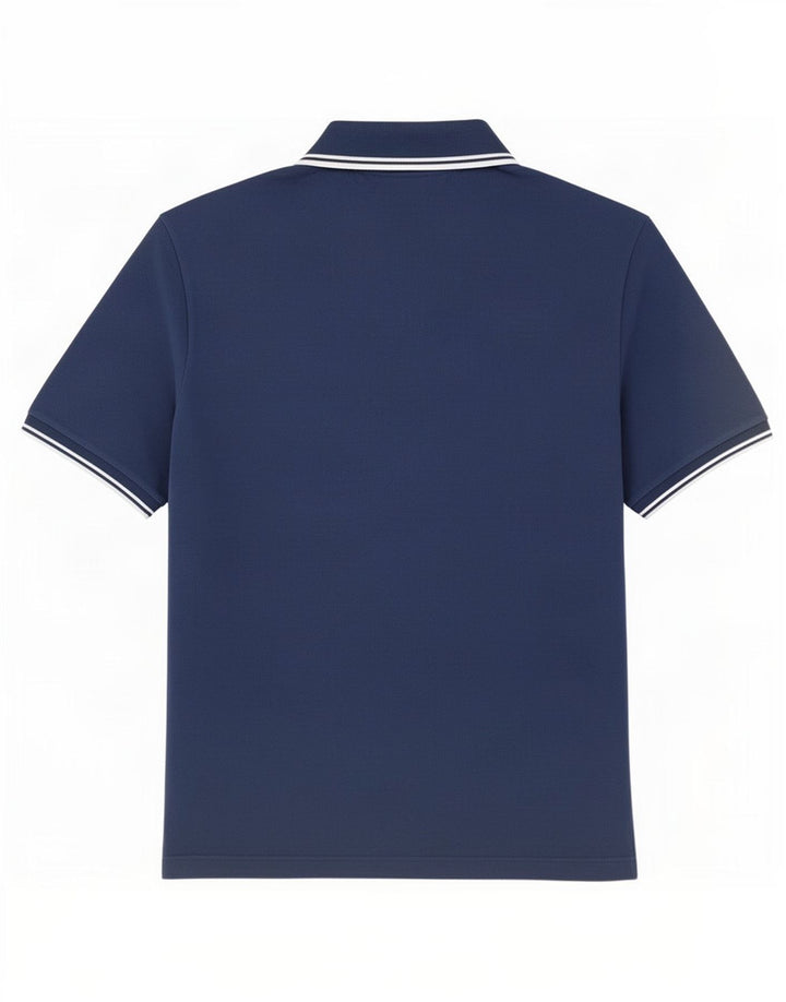 Polo Fred Perry Hombre Algodón Azul Marino Medio
