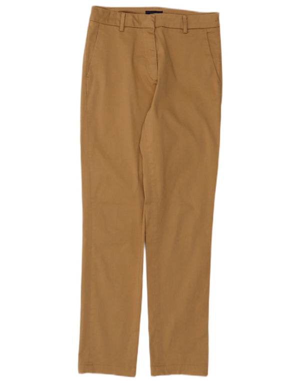Gant Pantalón chino recto para mujer UK 8 Small W28 L27 Algodón beige