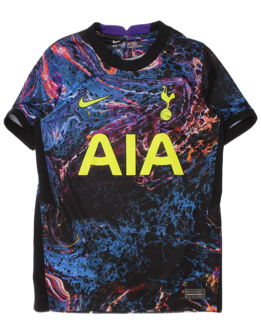 NIKE Tottenham Hotspur Graphic Camiseta para niños 8-9 años S, Negro