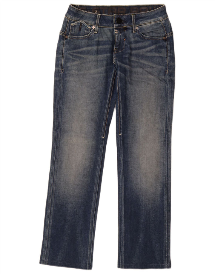 Vaqueros Rectos G-Star Mujer W24 L28 Algodón Azul