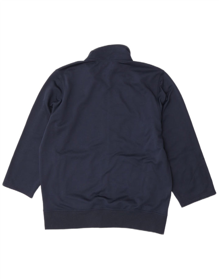 Diadora Hombre Chándal Top Chaqueta Grande Azul Marino Poliéster