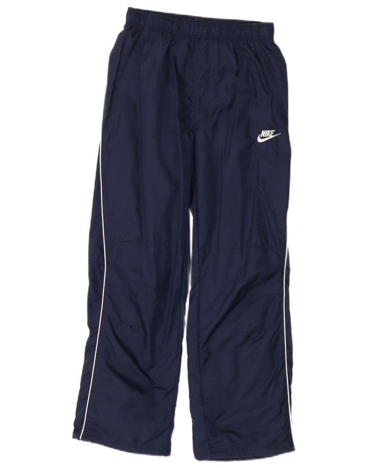 NIKE Pantalones de Chándal para Niños 10-11 Años Mediano Azul Marino Nylon