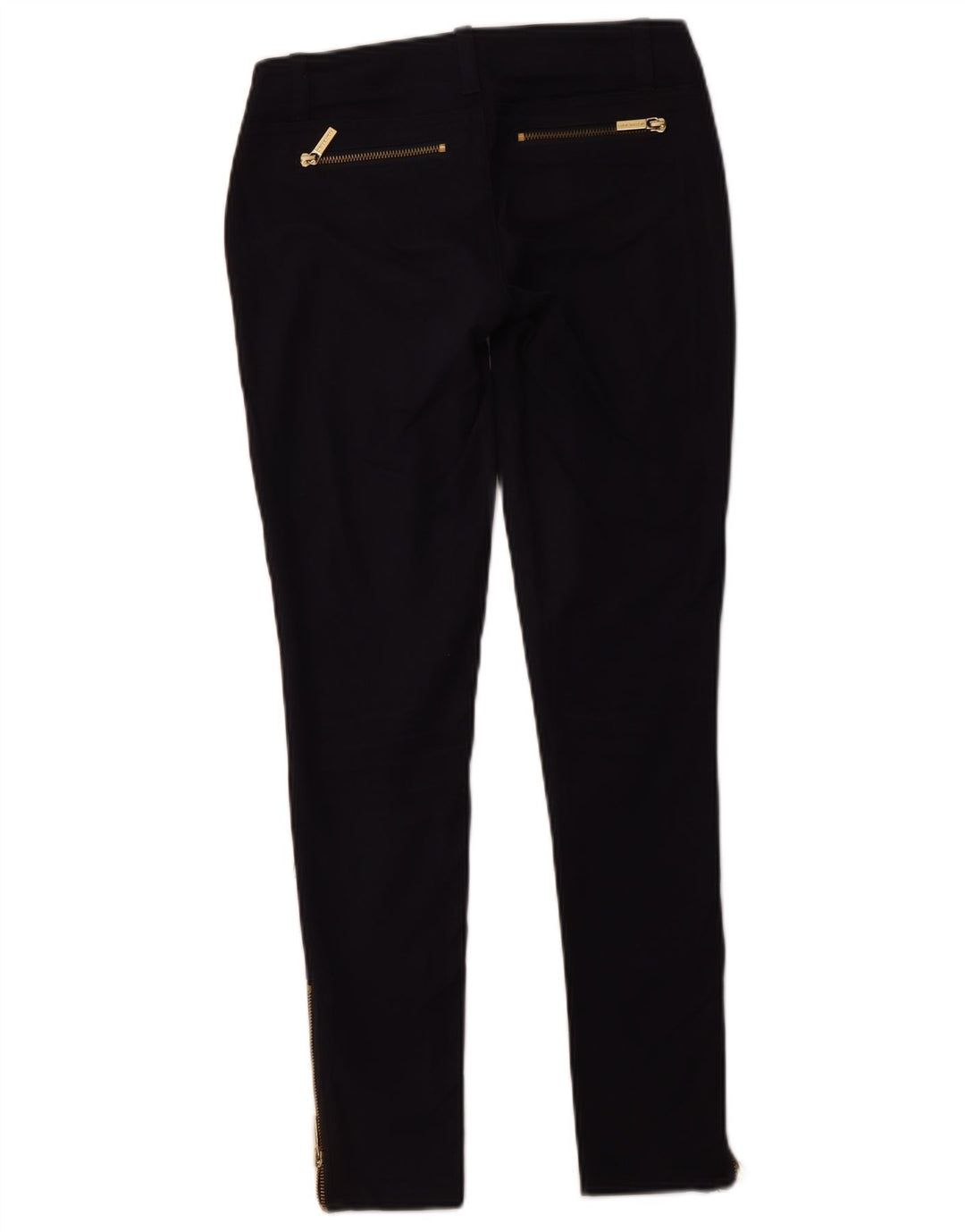 MICHAEL KORS Pantalones casuales ajustados para mujer US 00 2XS W26 L28 Azul marino