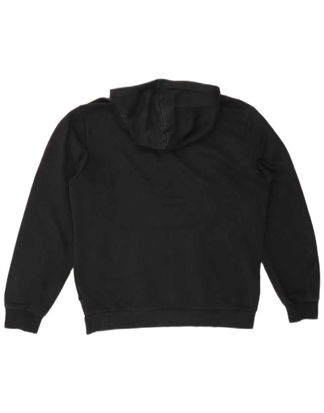 Puma Hombre Sudadera Con Capucha Jumper Medium Negro Algodón