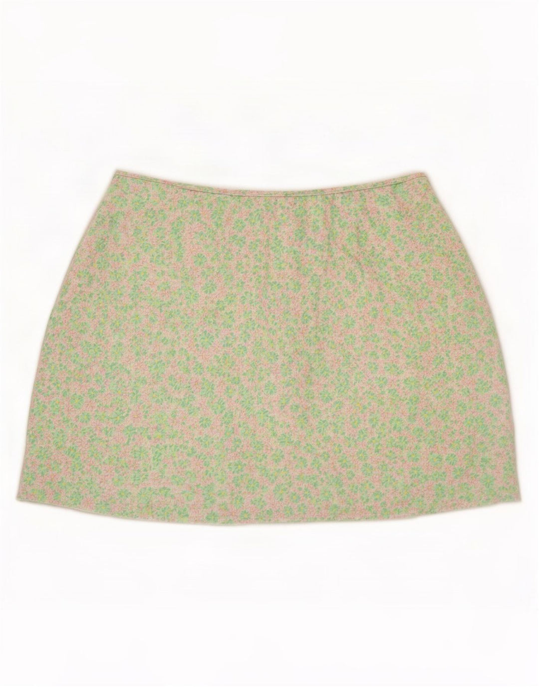 Zara Mujer Minifalda XL W32 Multicolor Floral