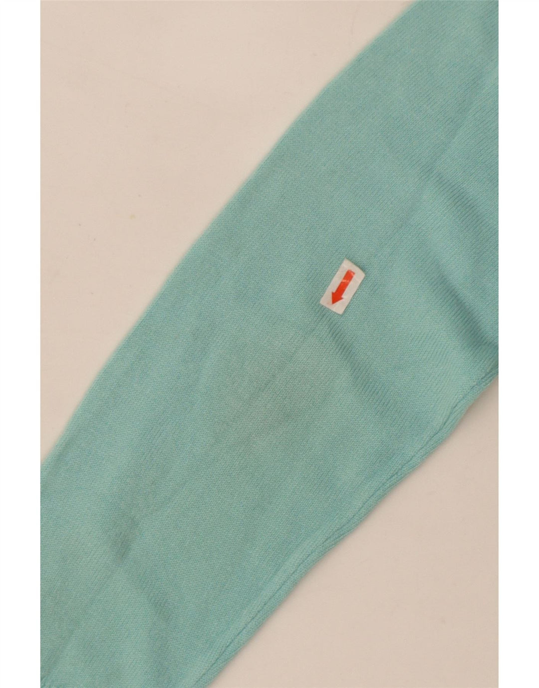 Marks & Spencer Jersey de Cuello Redondo para Mujer UK 10 Small Turquesa