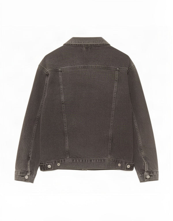 Topshop Chaqueta vaquera para mujer UK 8 Small Algodón negro