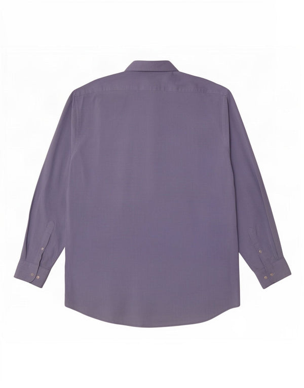 Chaps Camisa para hombre Talla 17 1/2 XL Algodón azul